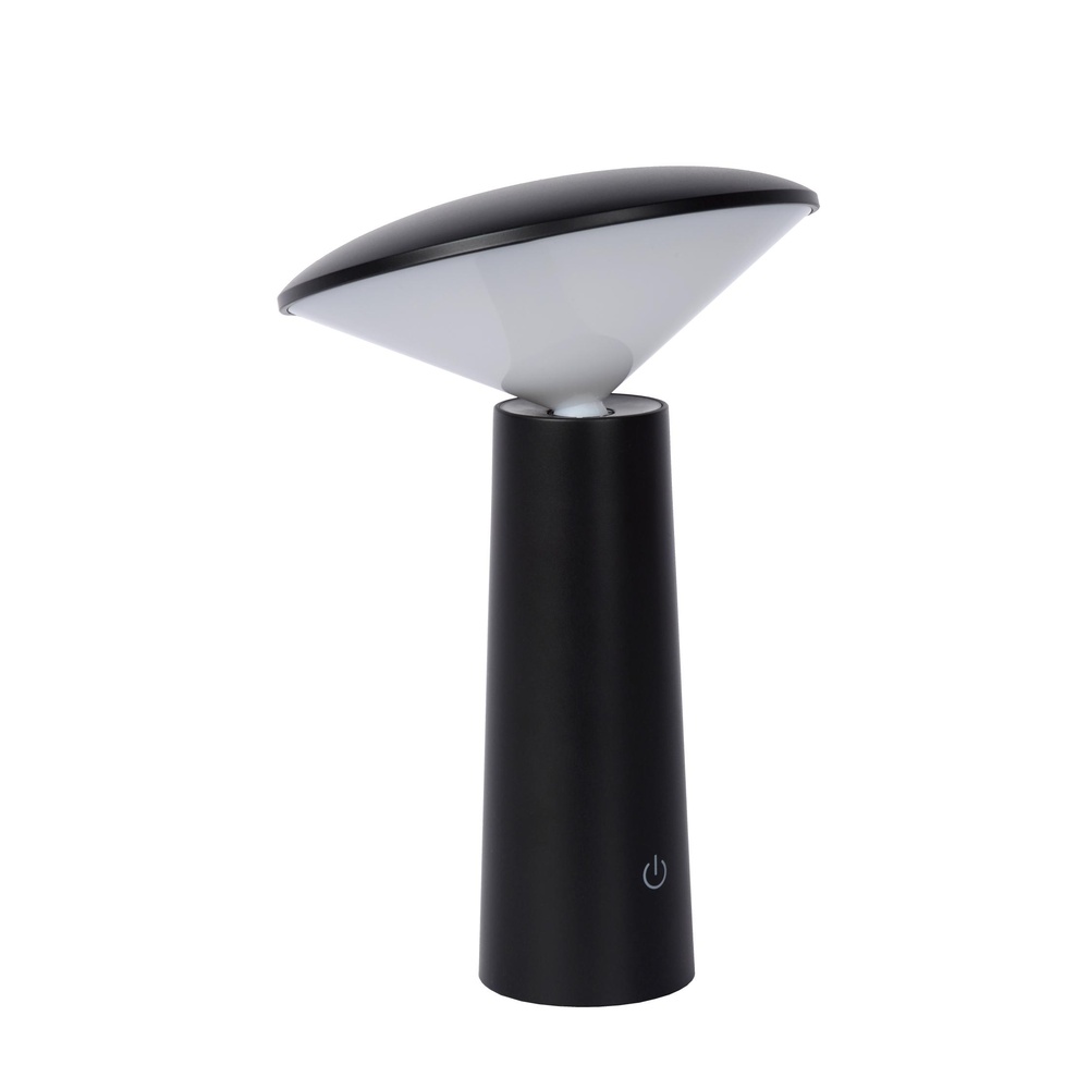 Lucide Oplaadbare tafellampJive IP44 zwart lichtkleur instelbaar - 02807/04/30